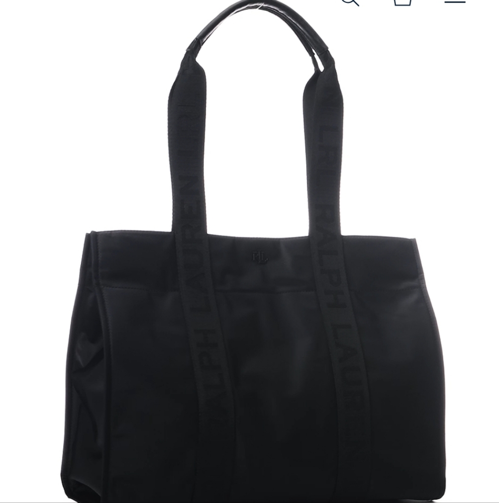 Ralph Lauren Women Nylon Extra-Large Stevie Tote Bag
